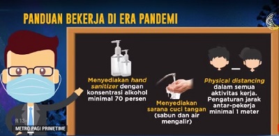 Panduan Pencegahan Covid-19 Era New Normal Di Tempat Kerja