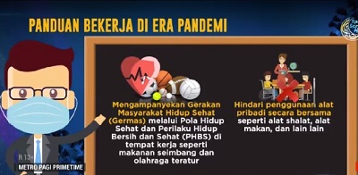 Panduan Pencegahan Covid-19 Era New Normal Di Tempat Kerja