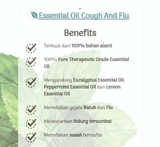 essential oil batuk dan flu bonnels