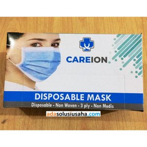 masker 3 ply 3ply medical non medical surgical isi 50