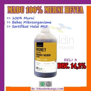 Madu murni hevea pohon karet promo paket reseller