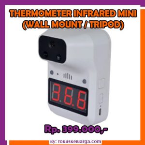 Thermometer Infrared Mini Otomatis Non Contact Tanpa TRIPOD 2in1