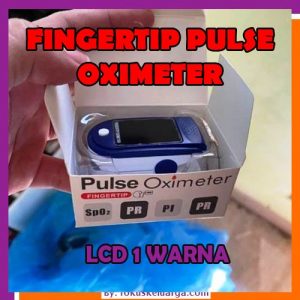 oximeter fingertip pulse lcd 1 warna