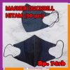 Masker Duckbill 3 Ply Premium Medical Grade Setara 5 Ply Warna Hitam Merk i-Care Isi 50