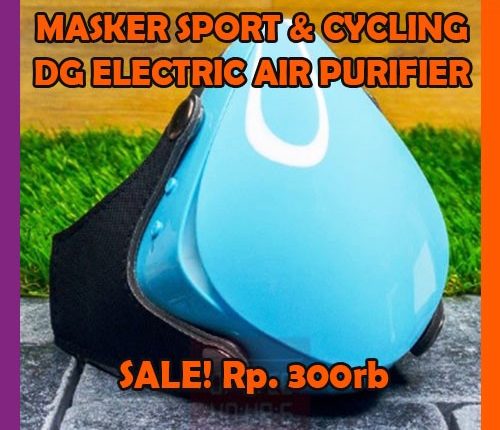 Masker Transparan Dengan Personal Air Purifier