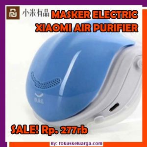 Masker Elektirk Xiaomi Dengan Personal Air Purifier