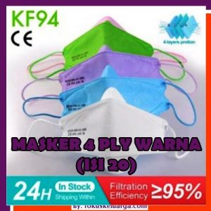 Masker 4 Ply 4ply Convex Korea KF94 Warna