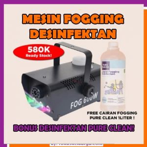 mesin hot fogging desinfectan fogging machine bonus cairan fogging